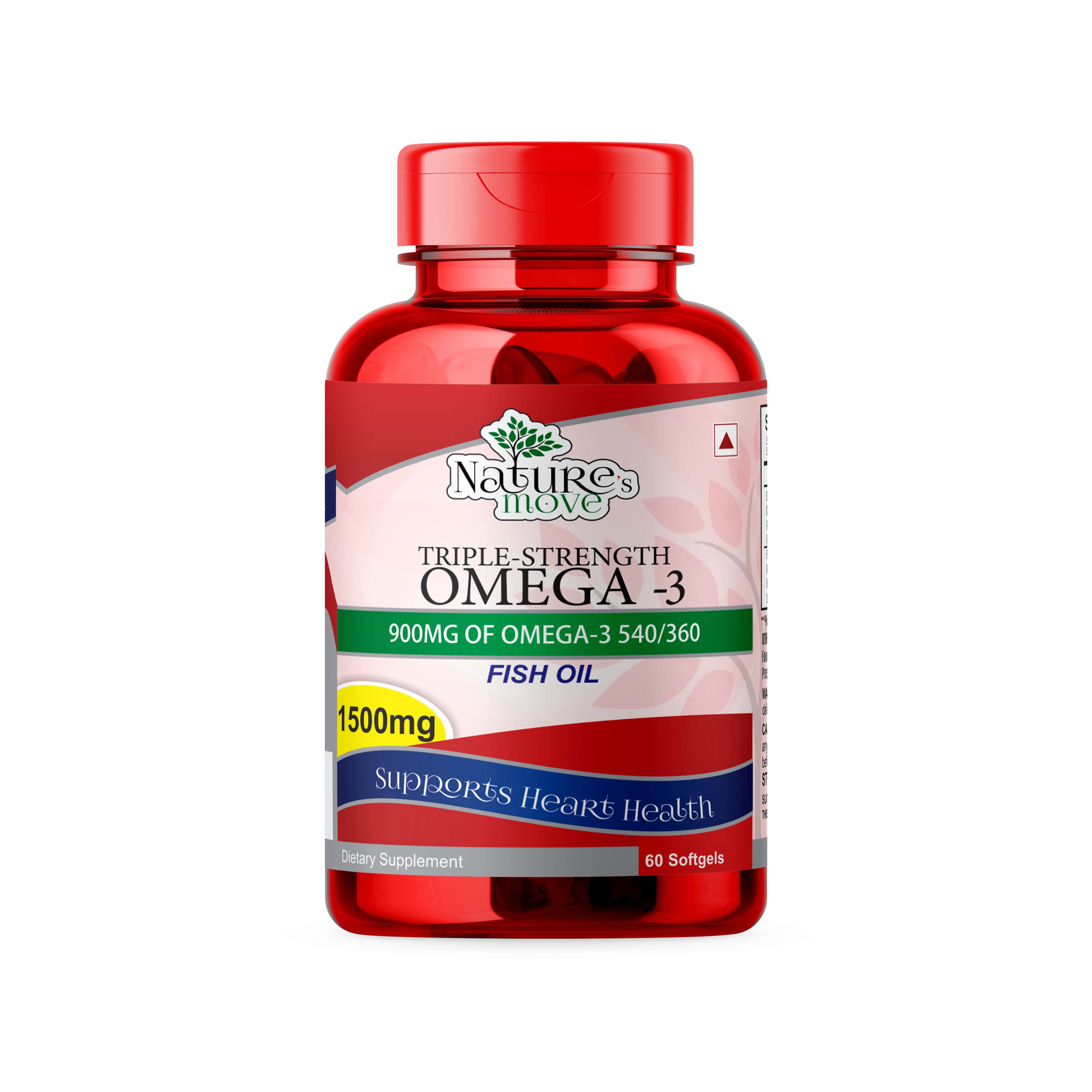 Triple Strength Omega 3 1500mg | Fish Oil